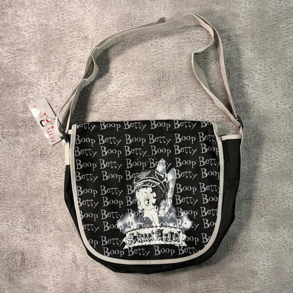 Betty Boop Street Angel Messenger Crossbody Bag